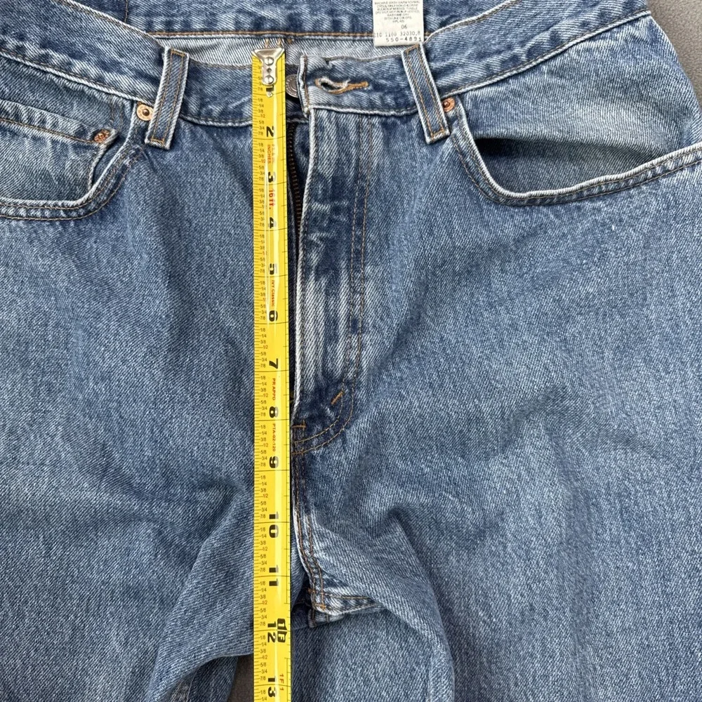 VTG Levis 550 Jeans‎ Mens 34x32 Blue Relaxed Fit Medium Wash Y2K Denim 100% Ctn